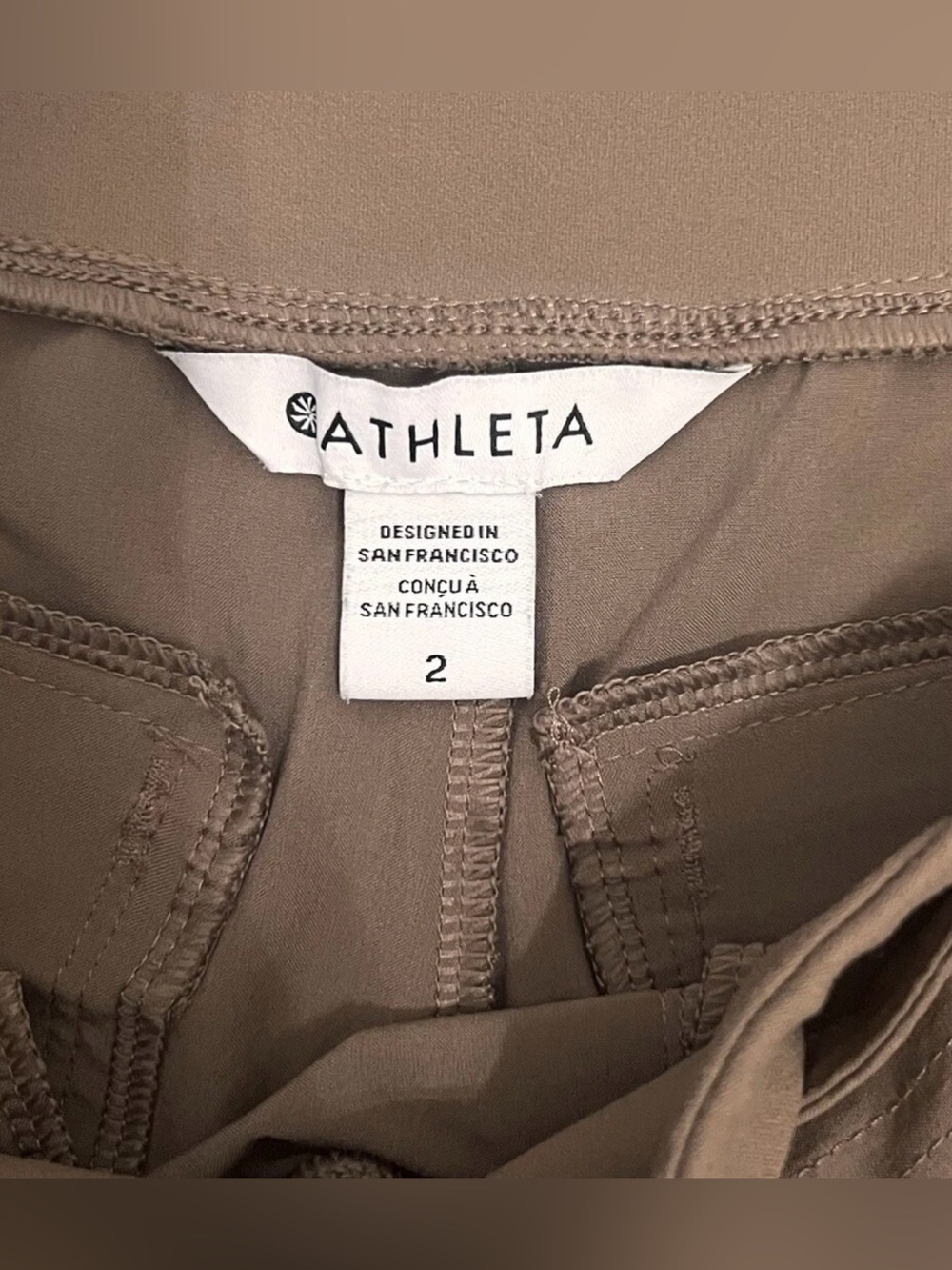 Athleta Car Diff Pants Woman’s Size 2 - Picture 5 of 7